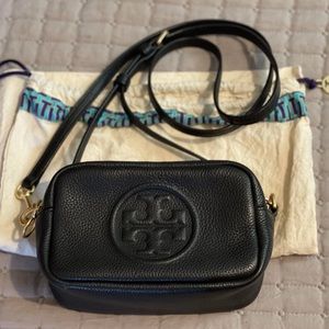 Tory Burch Perry Bombe mini leather crossbody